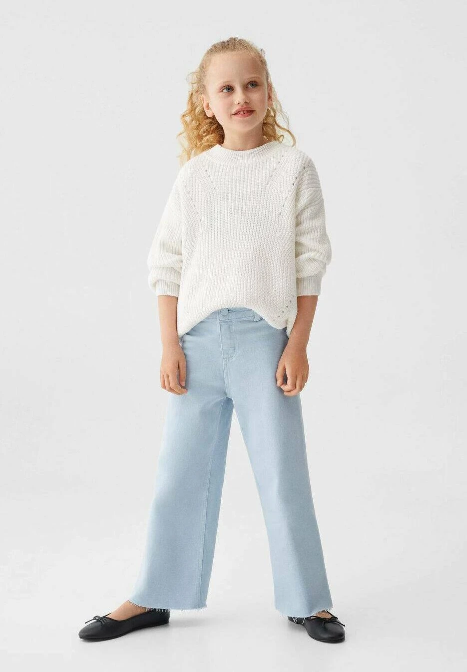 Mango Kids Royal5 - Pullover - Off White