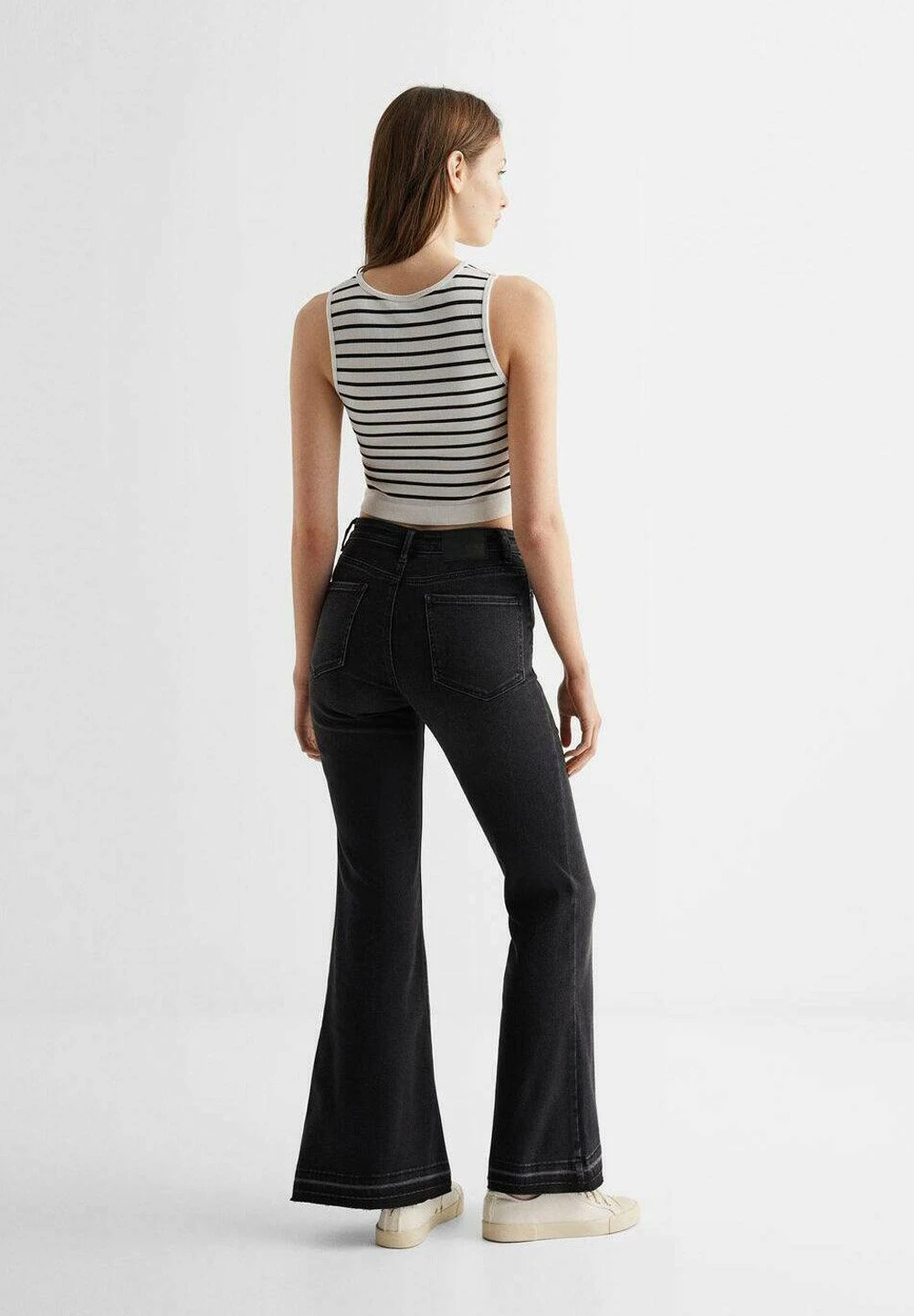 Mango Kids Openflar - Jean Flare - Black Denim â Image 3