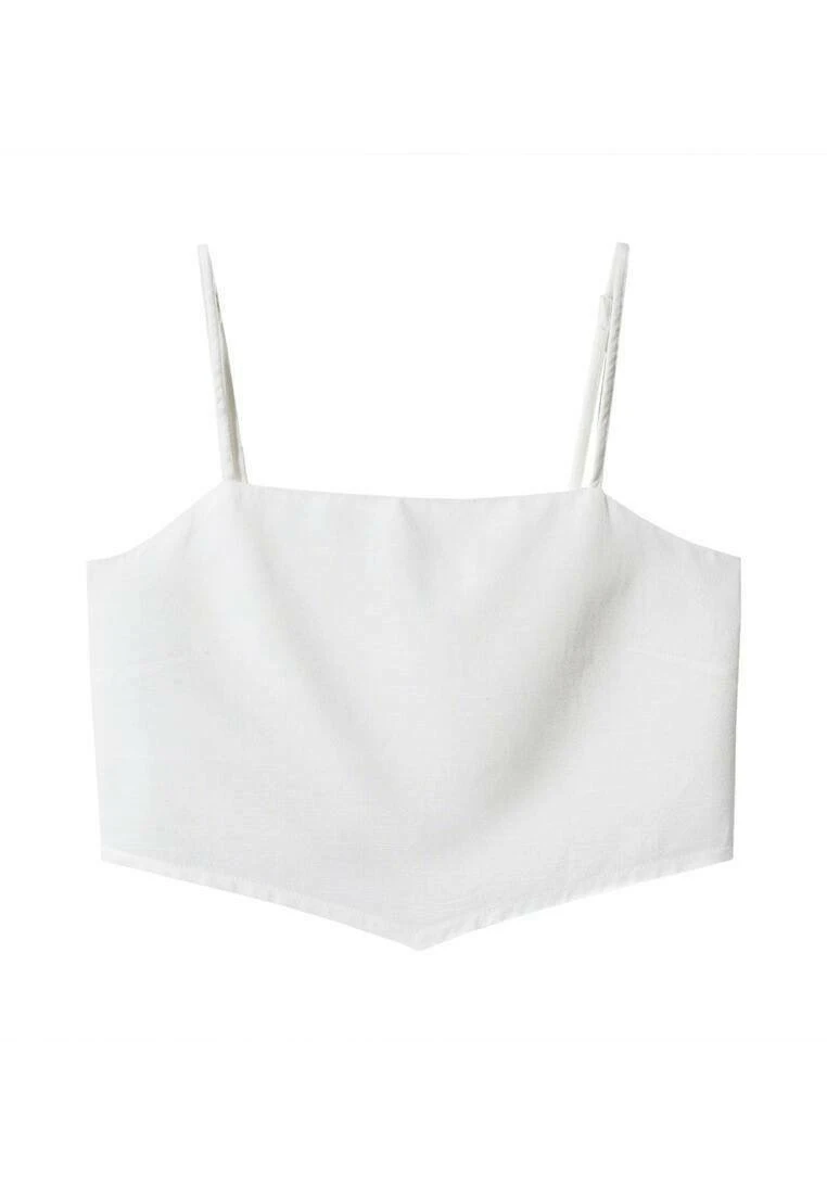 Mango Kids Mikonos - Débardeur - Blanc Cassé