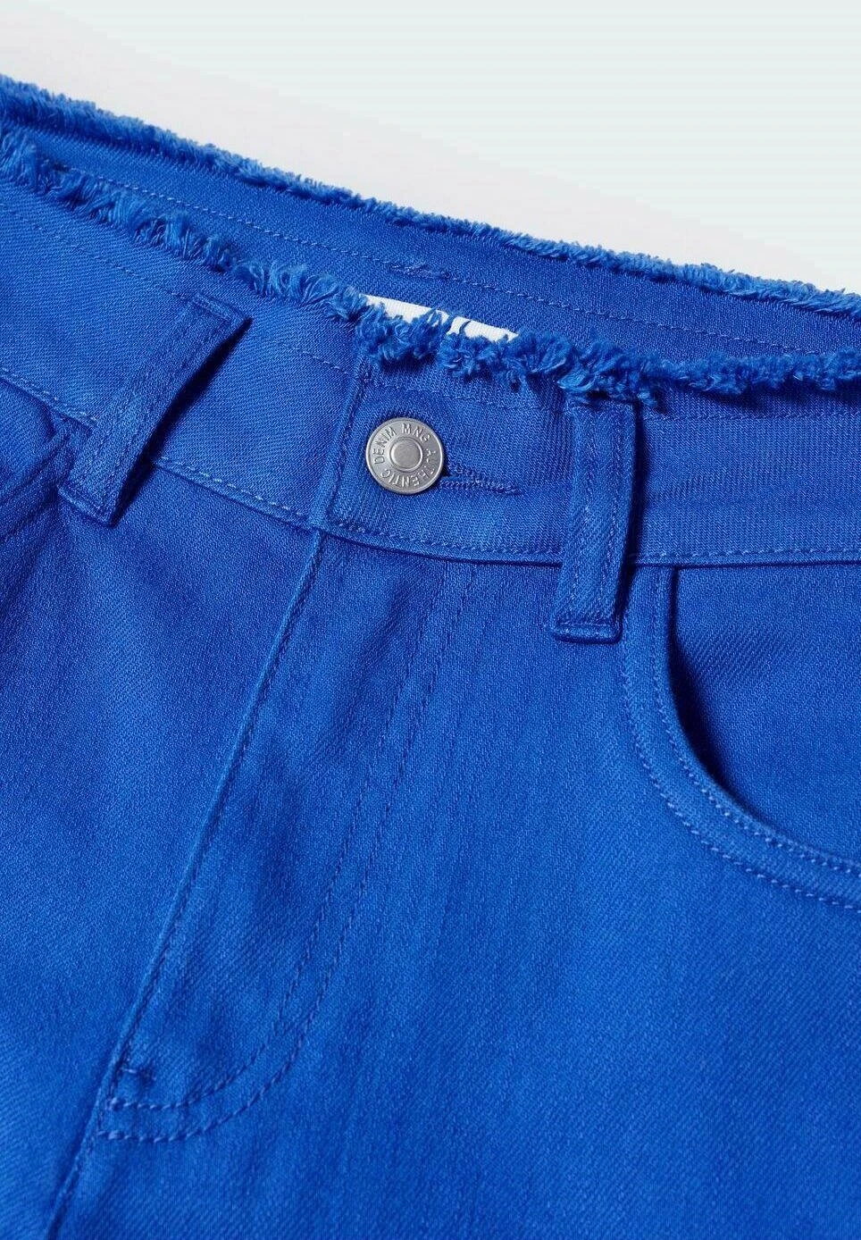 Mango Kids Frill - Jean Flare - Ink Blue â Image 7