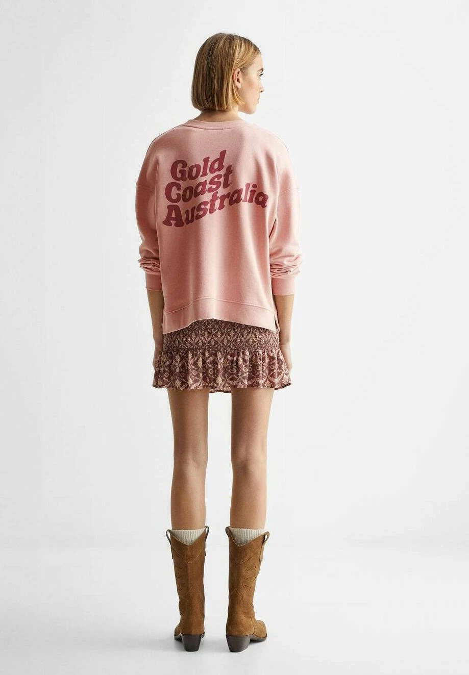 Mango Kids Gold - Sweatshirt - Różowy – Image 3