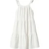 Mango Kids Stella - Robe De Jour - White