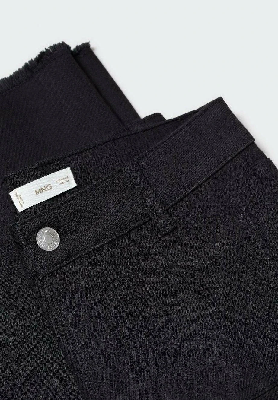 Mango Kids Pocketn - Jean Flare - Black â Image 6