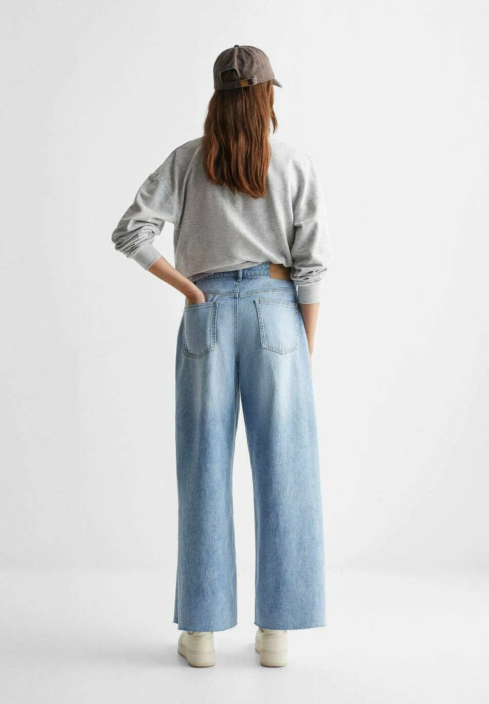 Mango Kids Culotte - Jean Flare - Bleach Blue â Image 3
