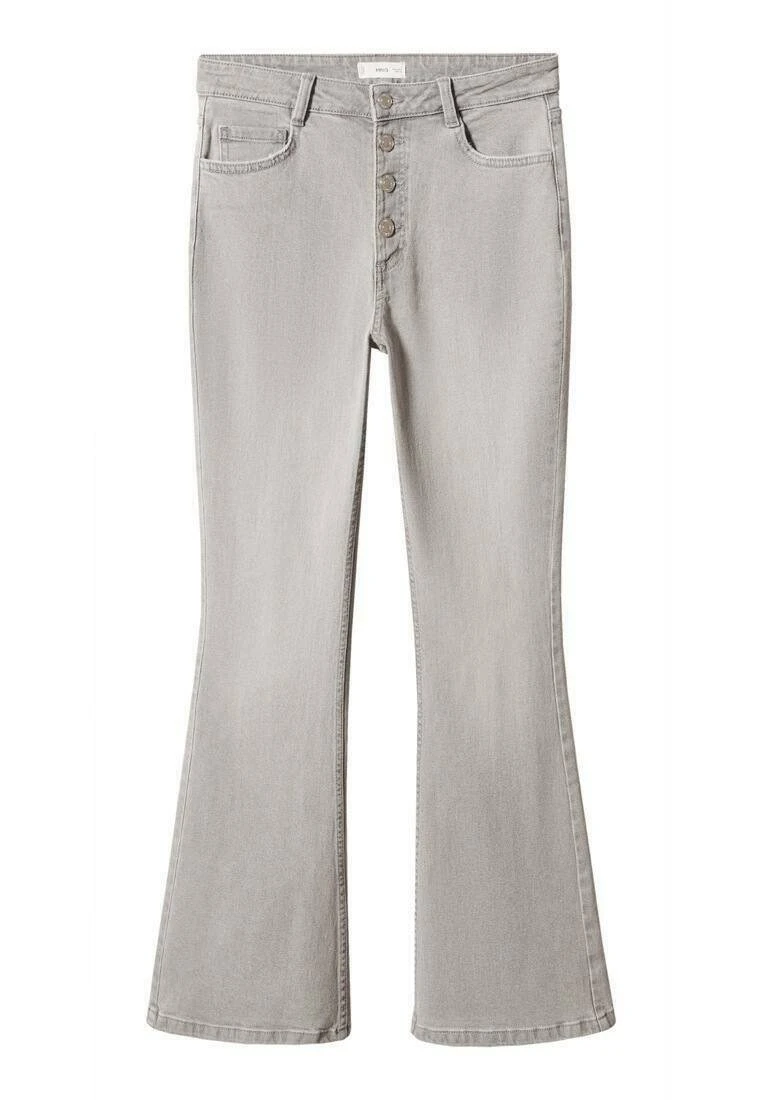 Mango Kids Buttonf - Jean Flare - Grey â Image 5
