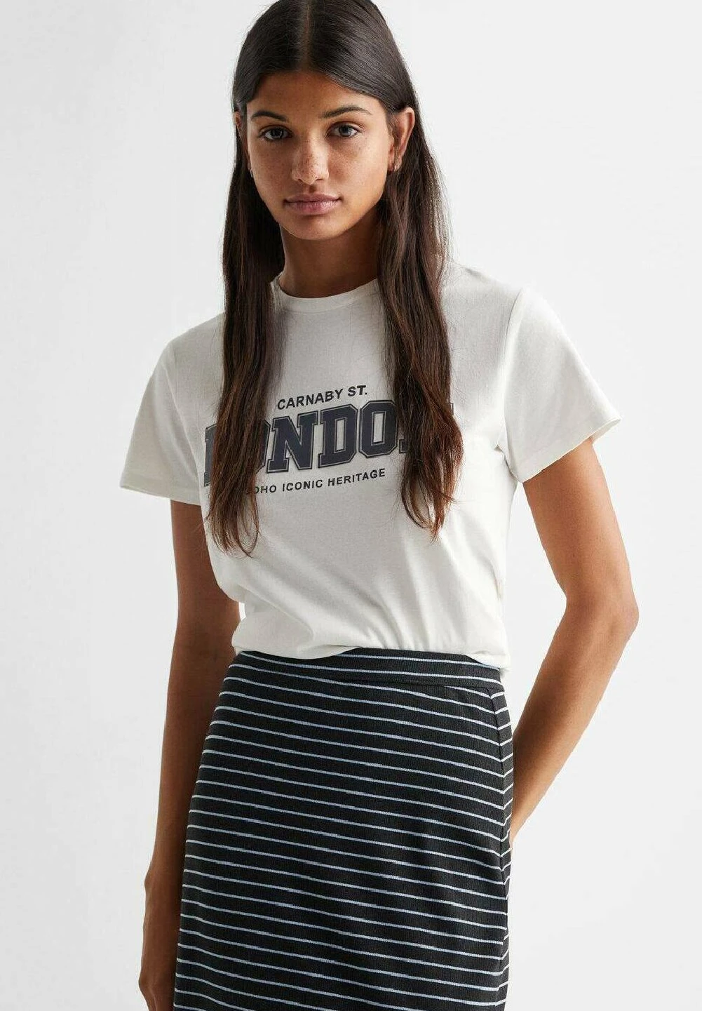 Mango Kids Betyf - Jupe Trapèze - Dark Heather Grey – Image 4