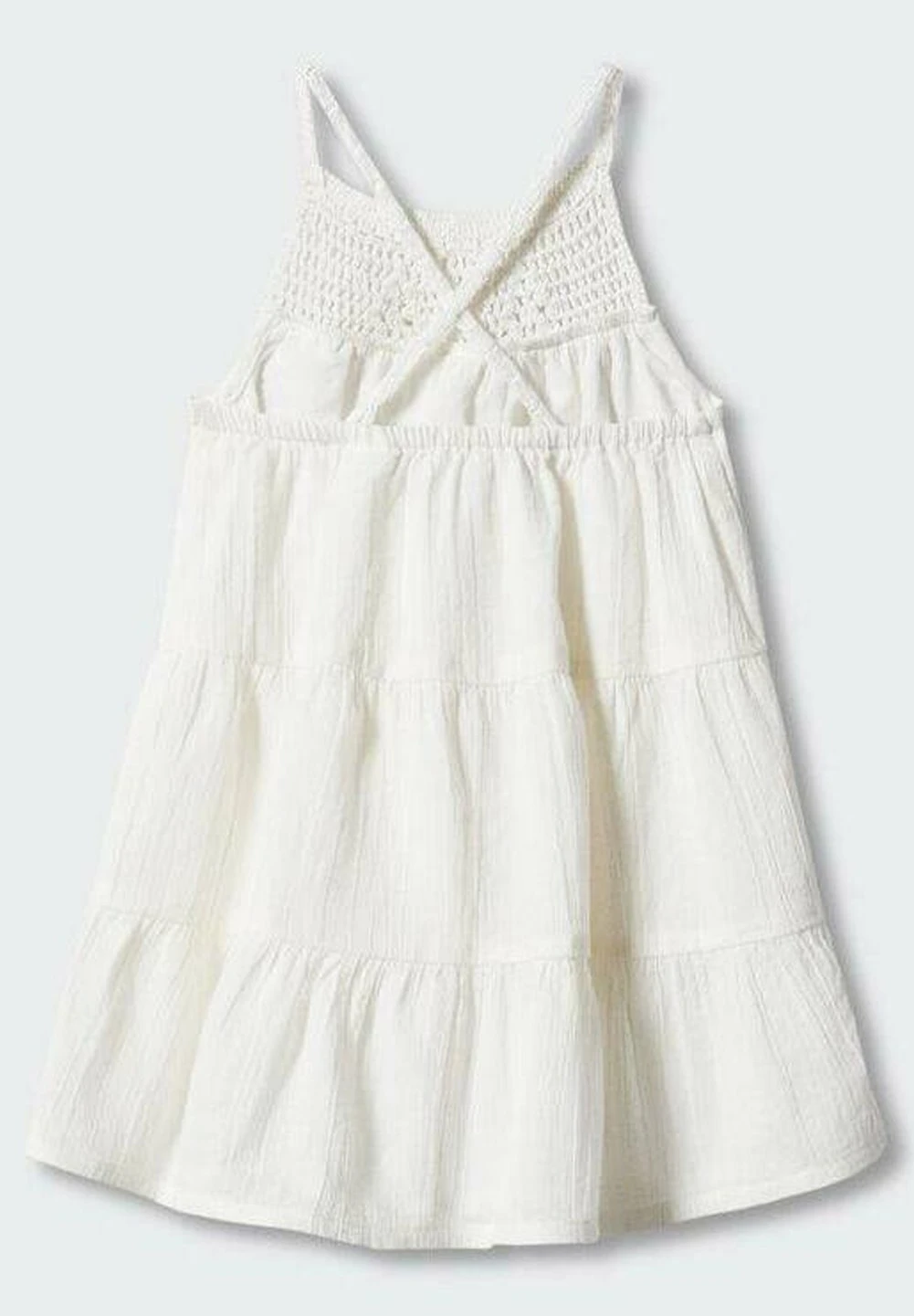 Mango Kids Louisa - Robe De Jour - Ecru â Image 2