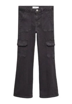 Mango Kids Susi - Jean Flare - Antracytowy