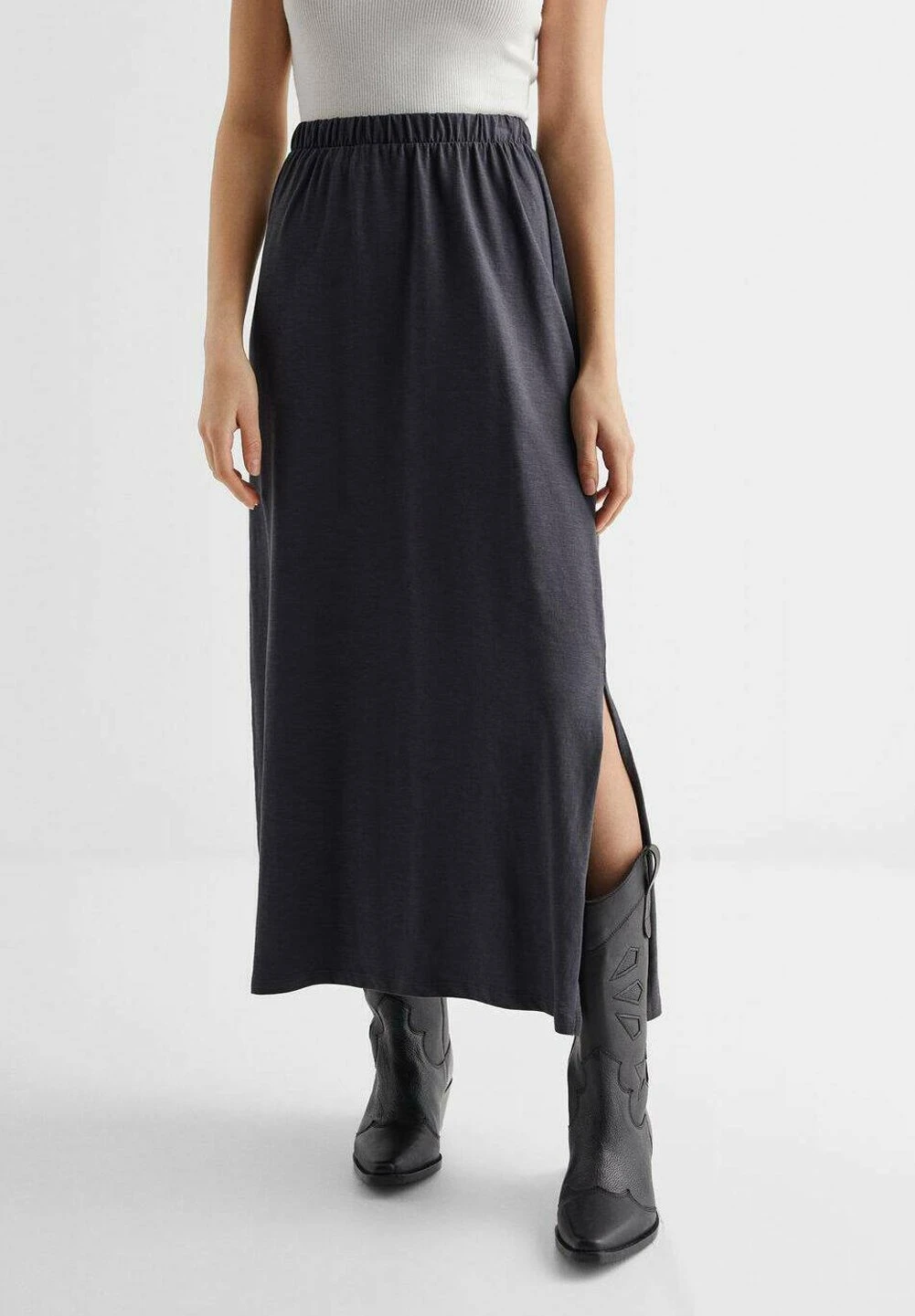 Mango Kids Hawaii - Jupe Trapèze - Antracytowy – Image 2