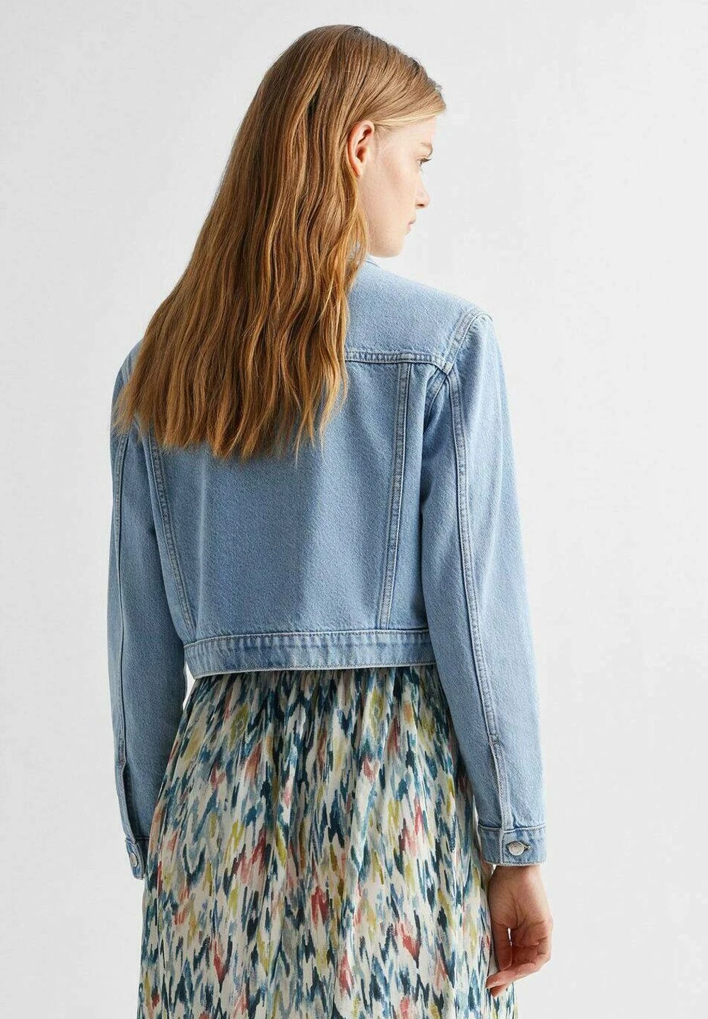 Mango Kids Sarah - Veste En Jean - Mittelblau â Image 3