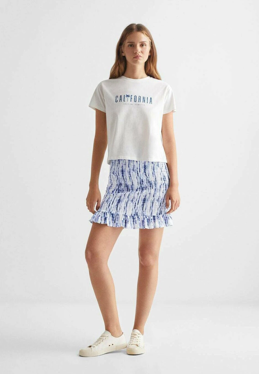 Mango Kids Monica - Jupe Trapèze - Off White – Image 2