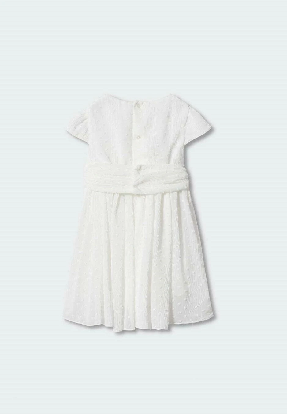 Mango Kids Vega - Robe De Jour - Blanco Roto â Image 2