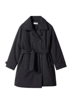 Mango Kids Enola - Trench - Zwart