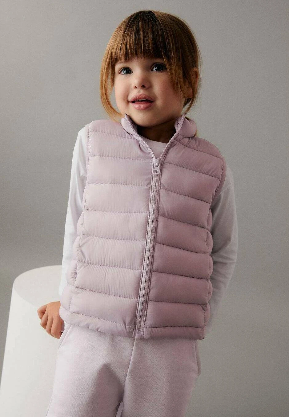 Mango Kids Lightvb4 - Veste Sans Manches - Lila â Image 2