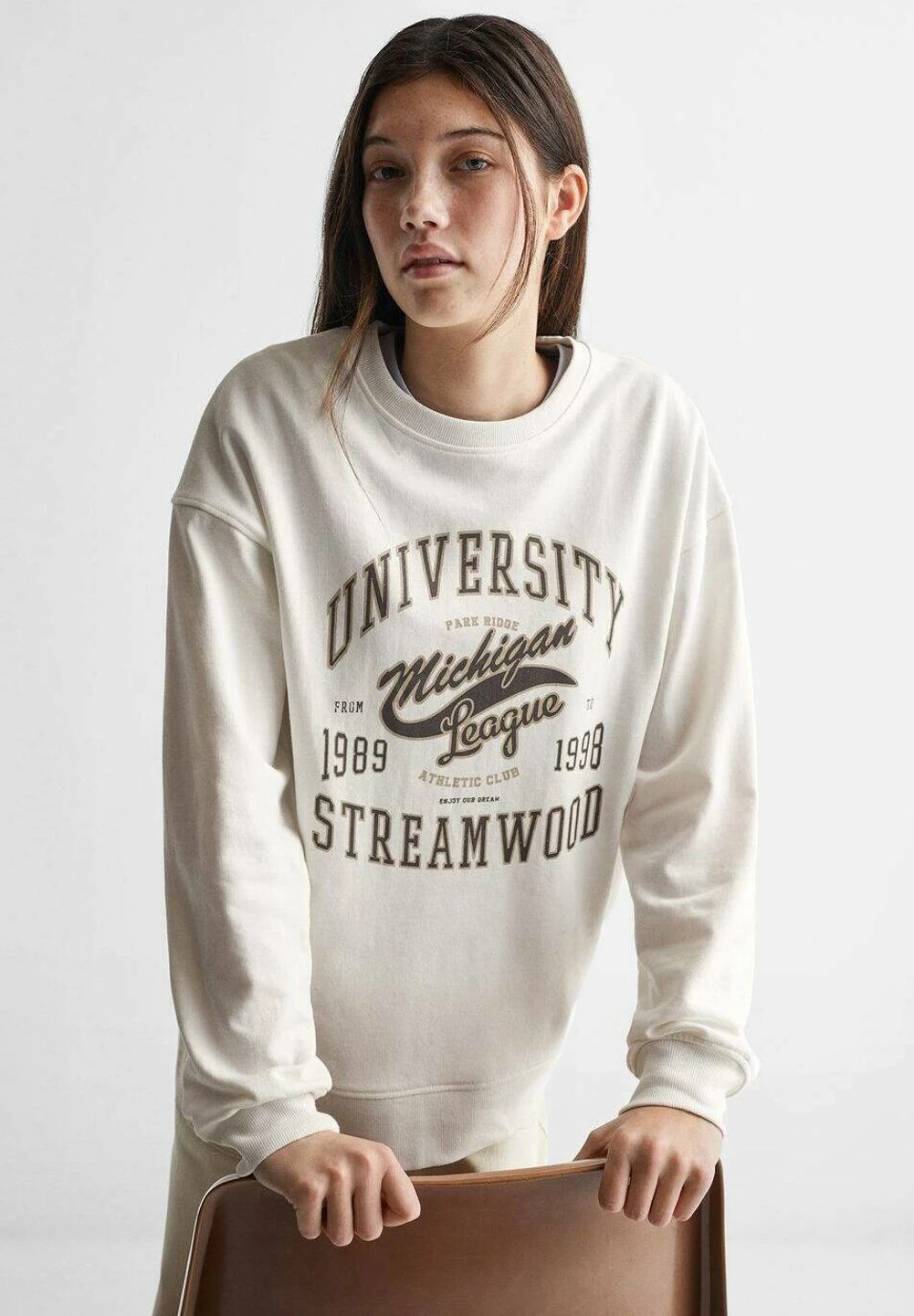 Mango Kids Park - Sweatshirt - Blanc CassĂ© â Image 4