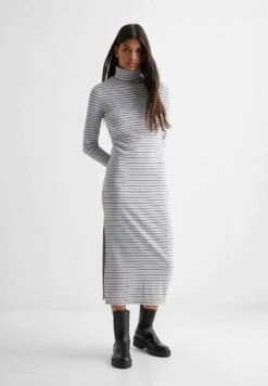 Mango Kids Bindi2 - Robe Pull - Mittelgrau Meliert