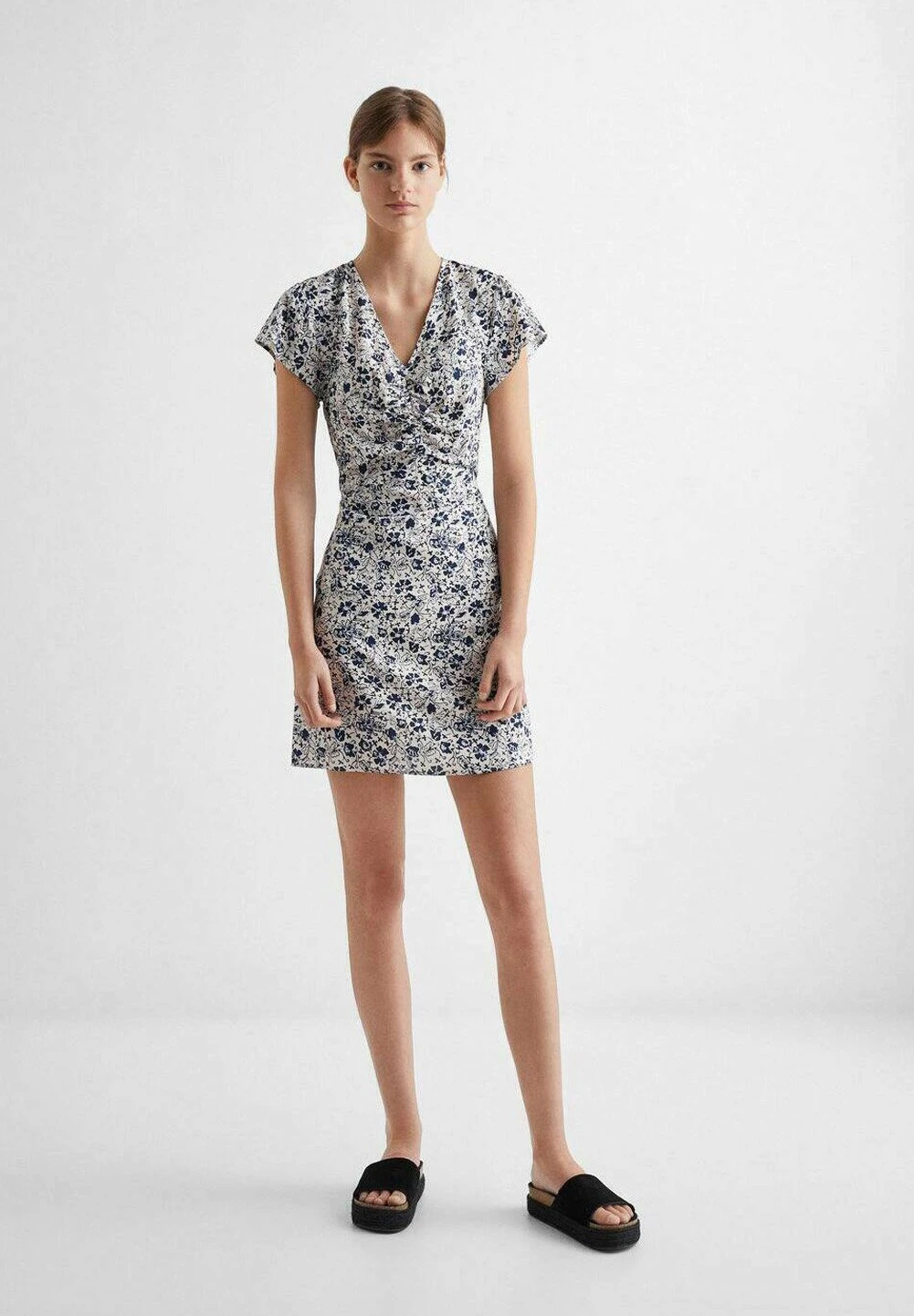 Mango Kids Corfu - Robe De Jour - Dark Navy