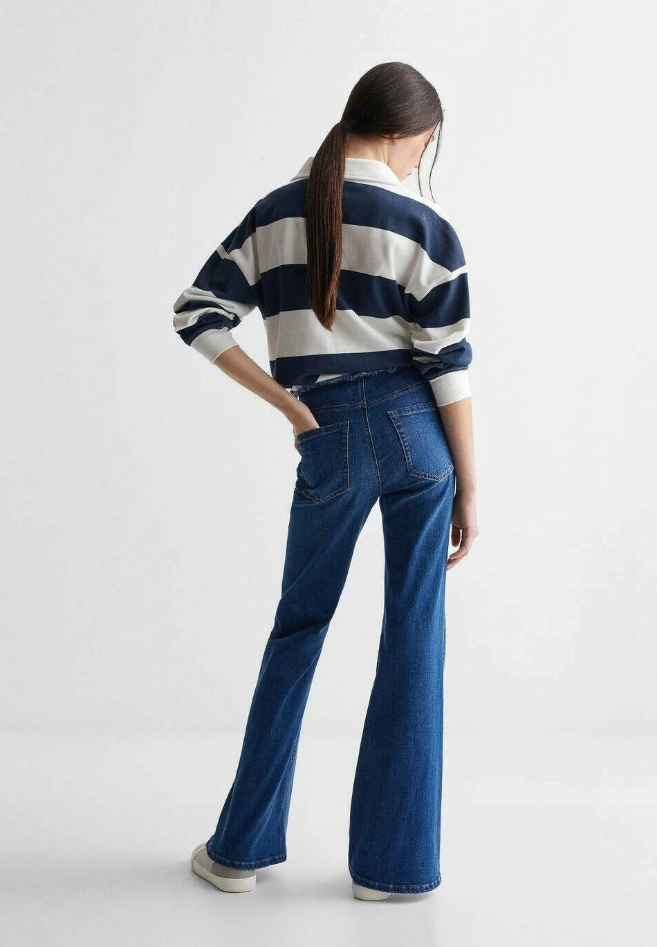 Mango Kids Jean Flare - Medium Blue â Image 3