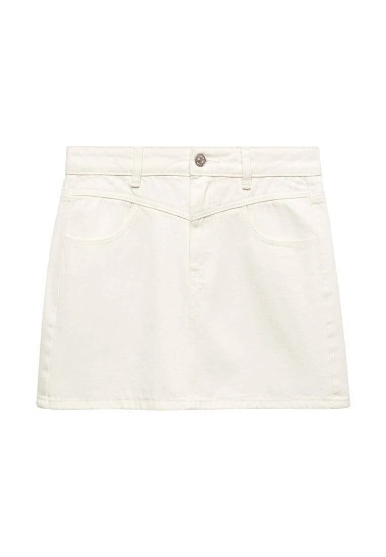 Mango Kids Yoke - Minijupe - Off White â Image 5
