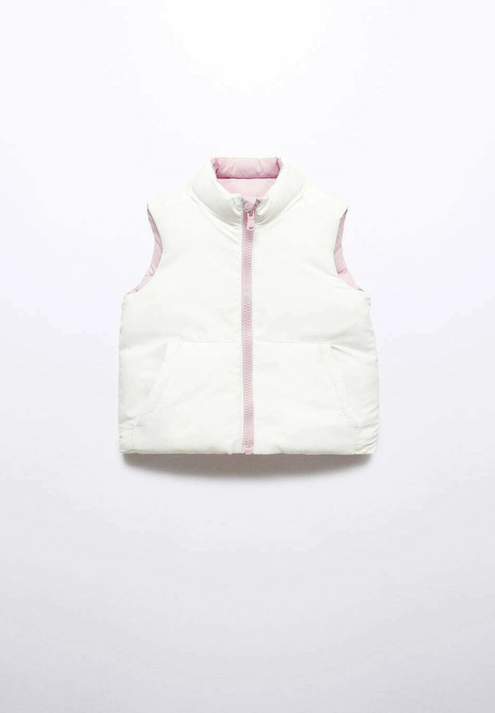 Mango Kids Liab - Veste Sans Manches - Rose â Image 3