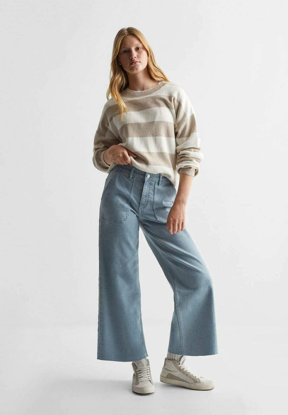 Mango Kids Utility - Jean Flare - Petrol Blue â Image 5