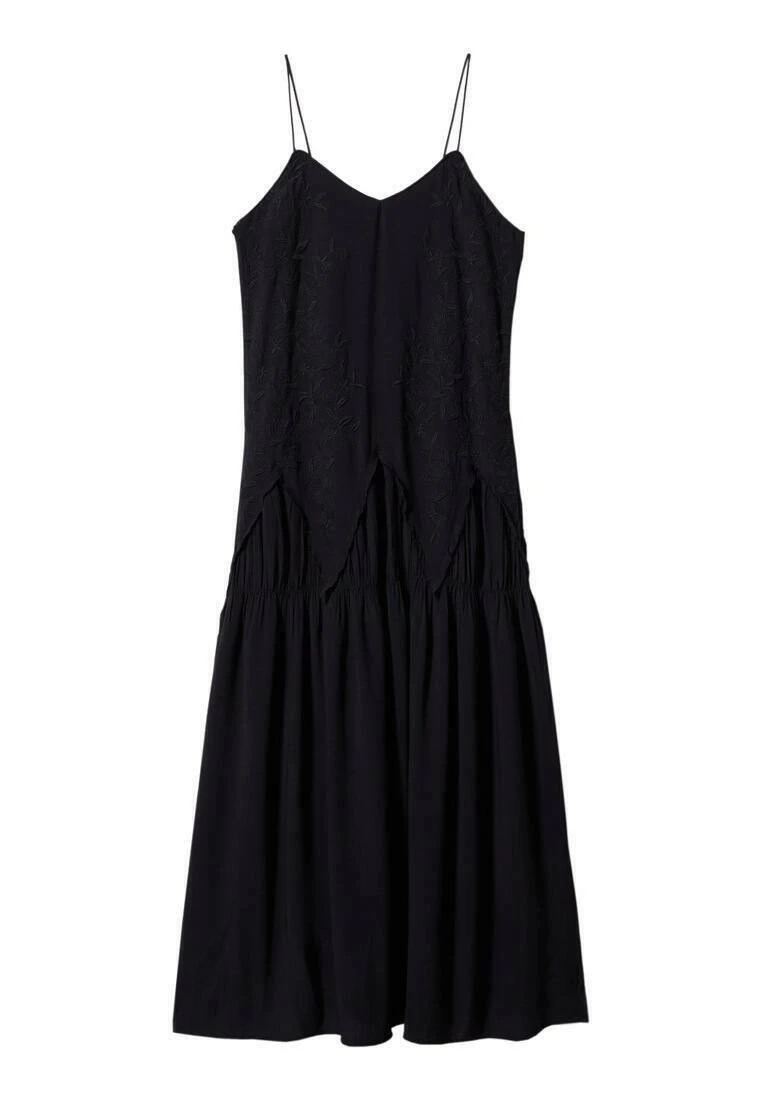 Mango Kids Angelina - Robe Longue - Black