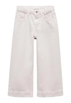 Mango Kids Culotte - Jean Flare - Violet Clair Pastel