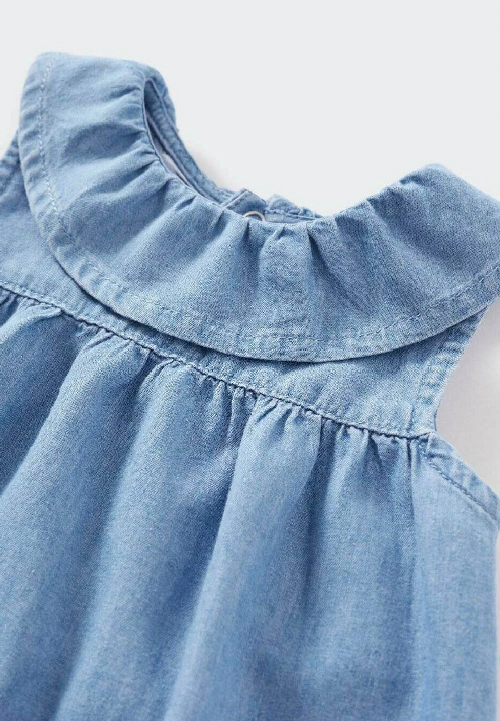 Mango Kids Texas - Robe En Jean - Middenblauw â Image 3