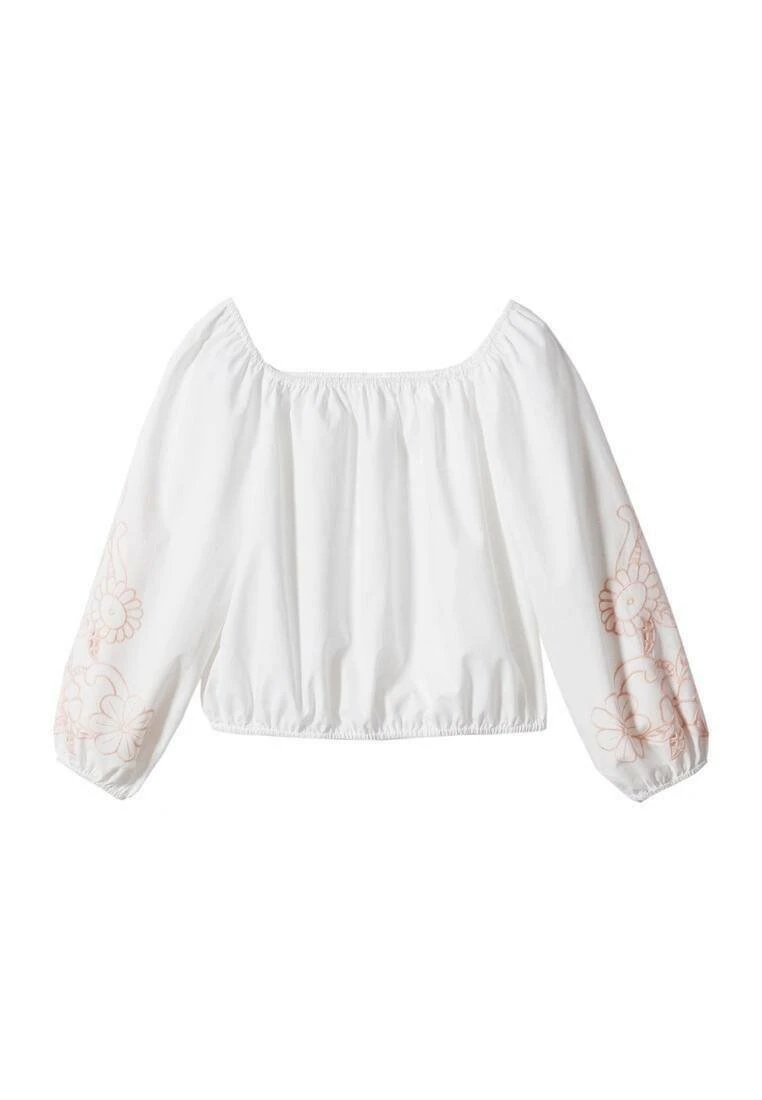 Mango Kids Suiza - Blouse - Blanc â Image 4