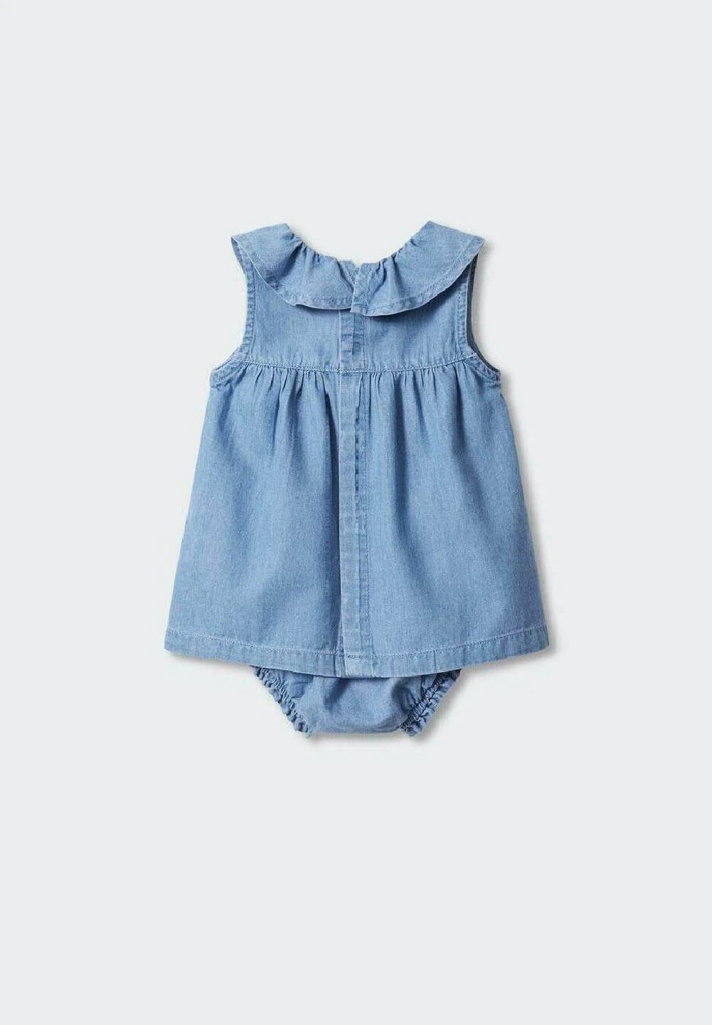 Mango Kids Texas - Robe En Jean - Middenblauw â Image 2