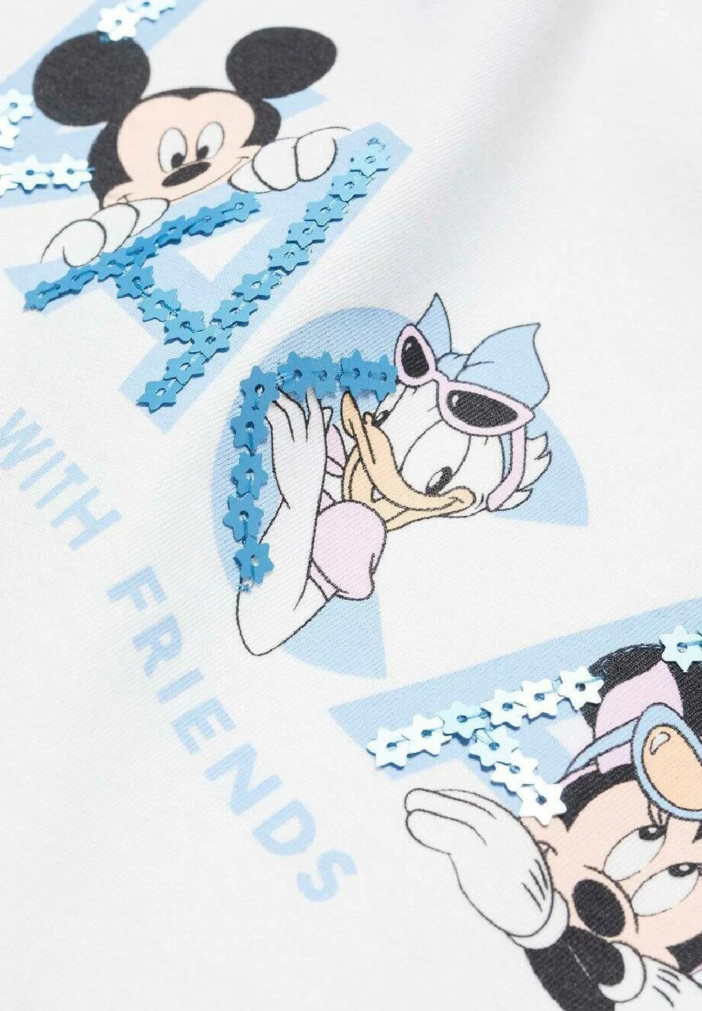 Mango Kids Vacay - T-Shirt Imprimé - Šedobílá – Image 3