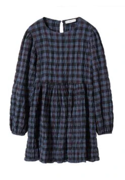 Mango Kids Escocia - Robe De Jour - Marineblau