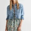 Mango Kids Sarah - Veste En Jean - Mittelblau