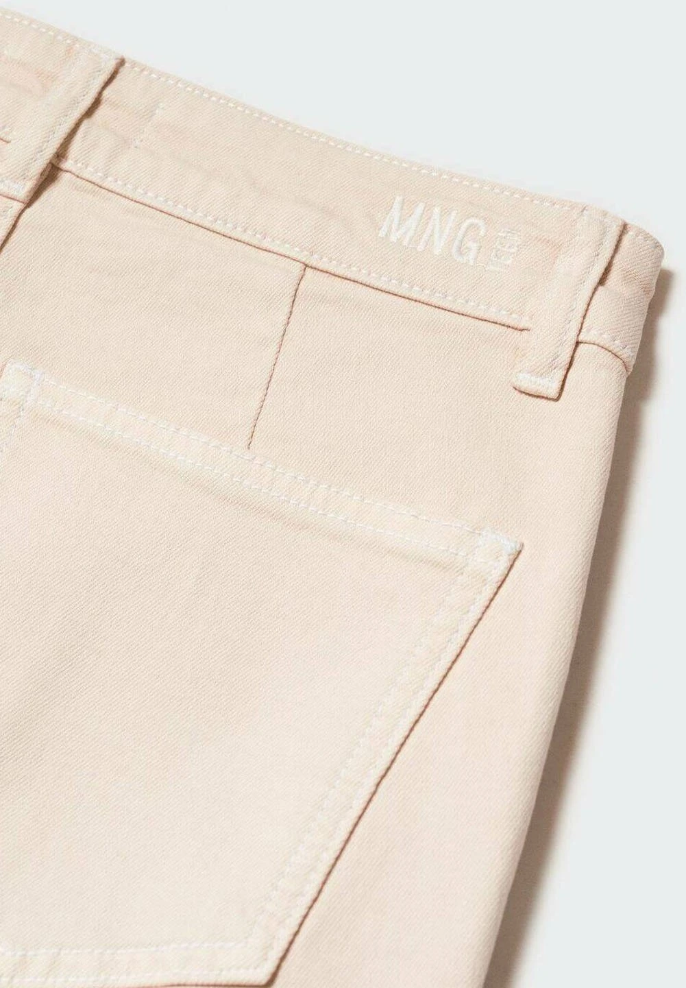 Mango Kids Slimcarg - Jean Droit - Beige â Image 2