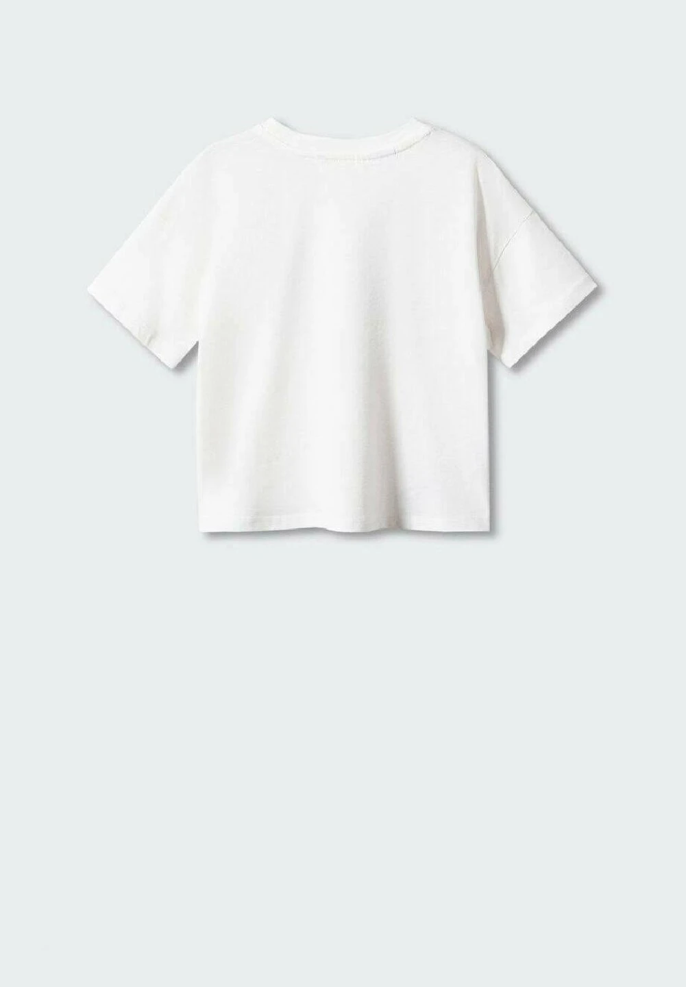 Mango Kids Vacay - T-Shirt Imprimé - Šedobílá – Image 2