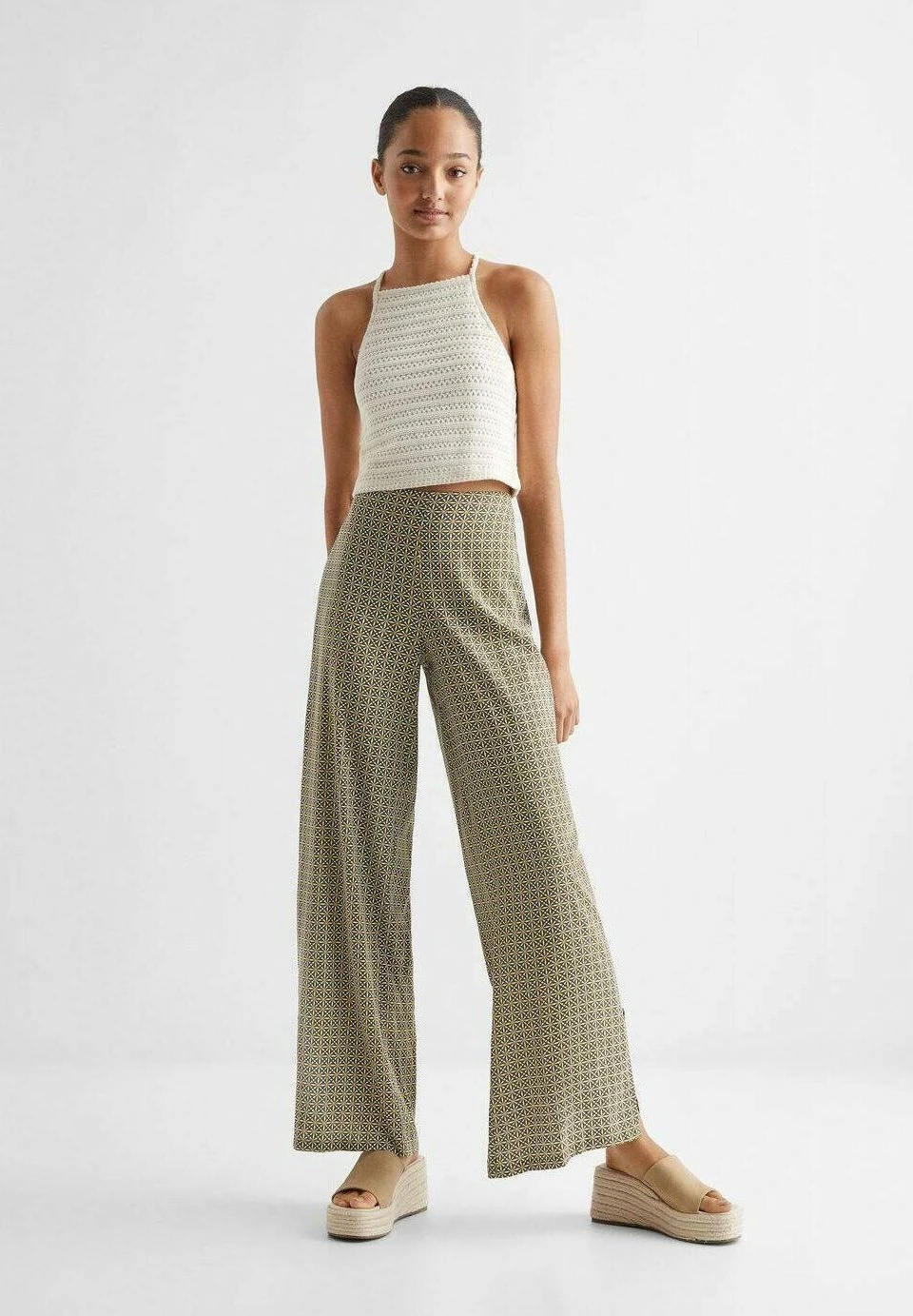 Mango Kids Roma - Pantalon Classique - Vert