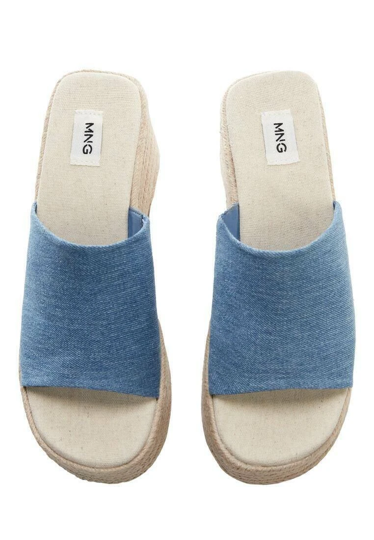 Mango Kids Monicad - Mules - Bleu Moyen â Image 3