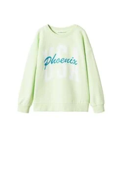 Mango Kids Phoenix - Sweatshirt - Verde Menta