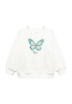 Mango Kids Butterf - Sweatshirt - Off White