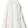 Mango Kids Louisa - Robe De Jour - Ecru