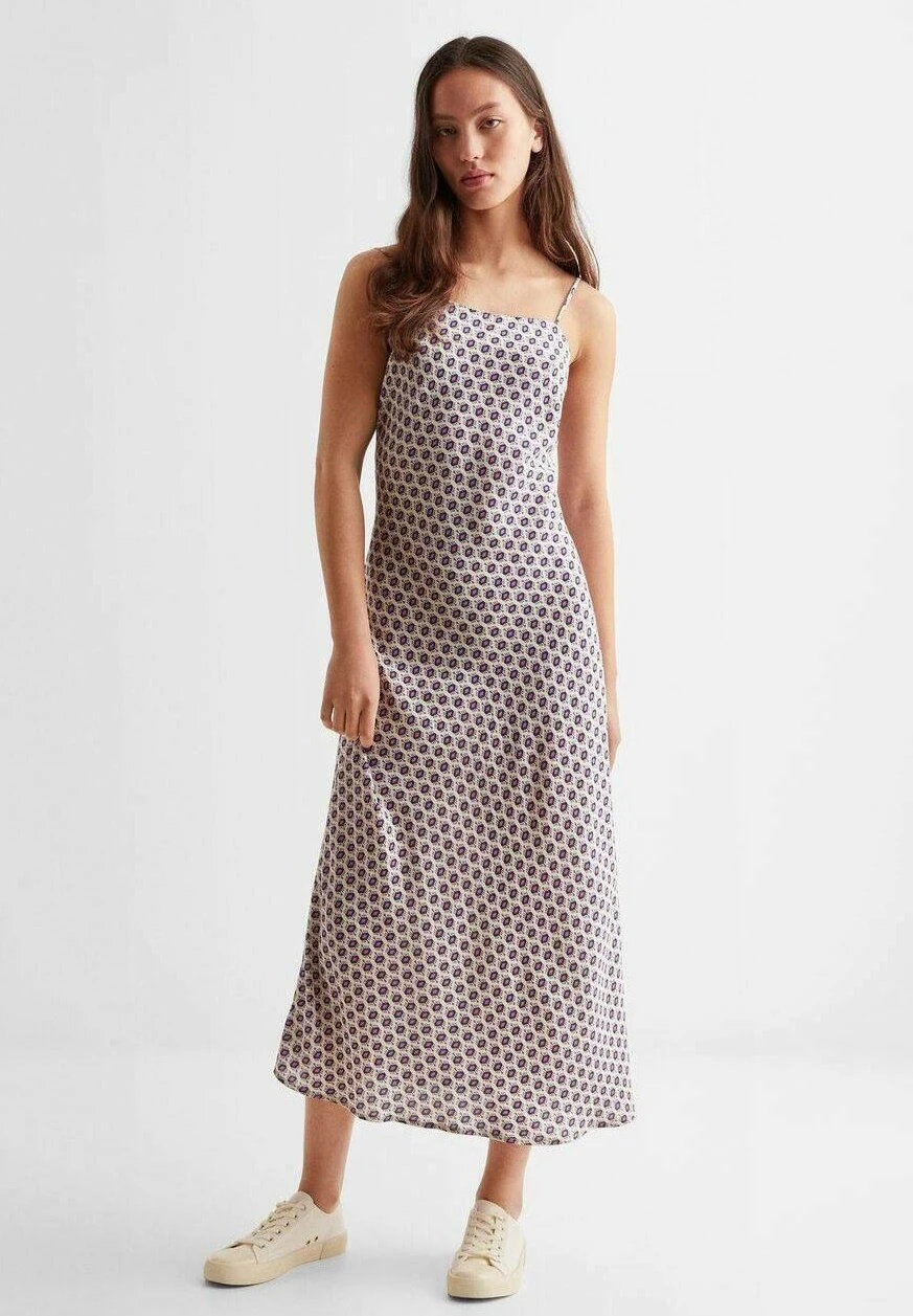 Mango Kids Natural - Robe De Jour - Beige