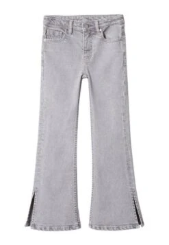 Mango Kids Nona - Jean Flare - Szary Denim