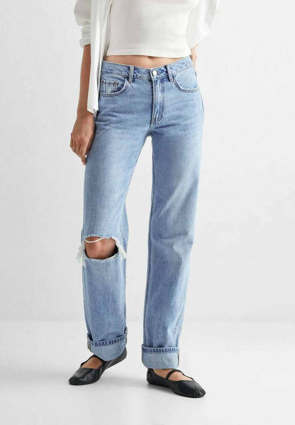 Mango Kids Vuelta - Jean Droit - Hellblau â Image 2