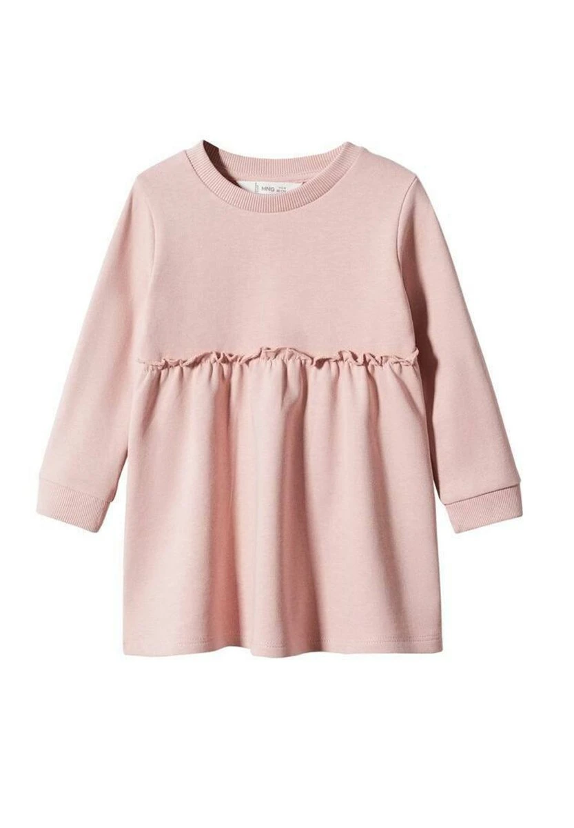 Mango Kids Jupiter - Robe De Jour - Růžová – Image 4