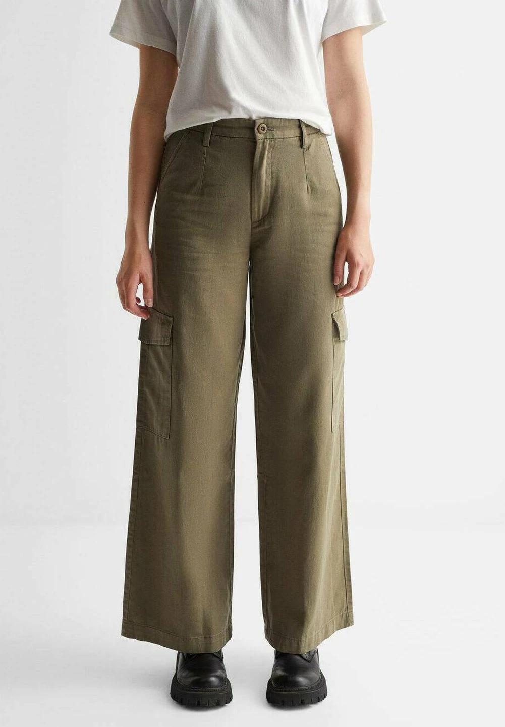 Mango Kids Militar - Pantalon Cargo - Khaki â Image 2