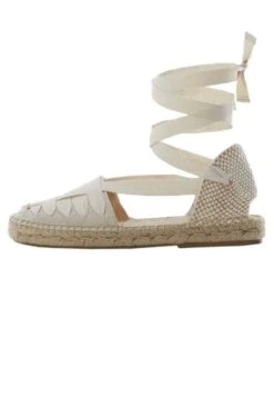 Mango Kids Ari - Espadrilles - Écru