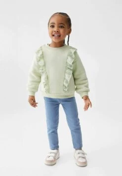 Mango Kids Lisa - Sweatshirt - Verde Pastello