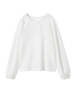 Mango Kids Betty - T-Shirt À Manches Longues - Cremeweiß