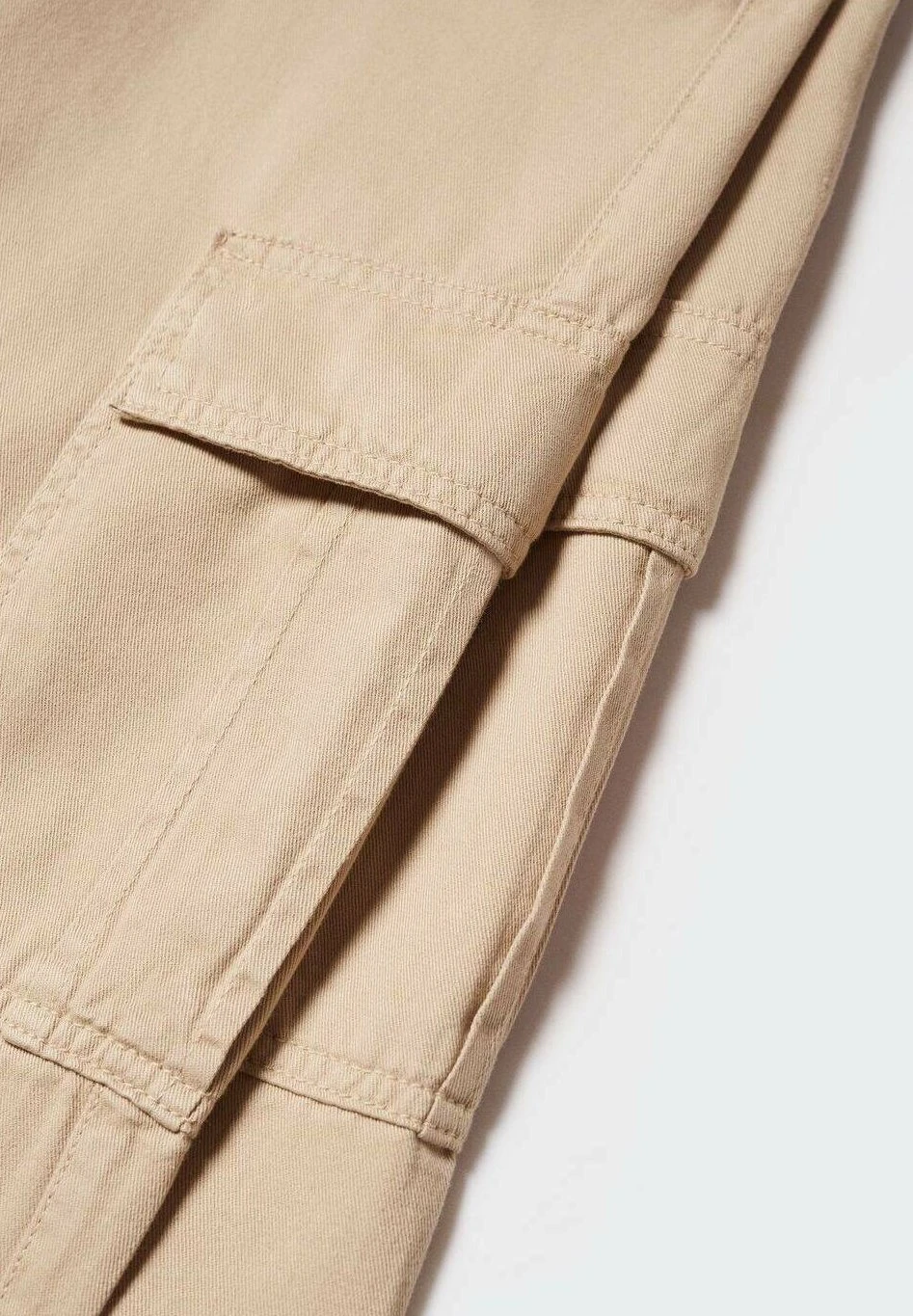 Mango Kids New - Pantalon Cargo - Beige â Image 6