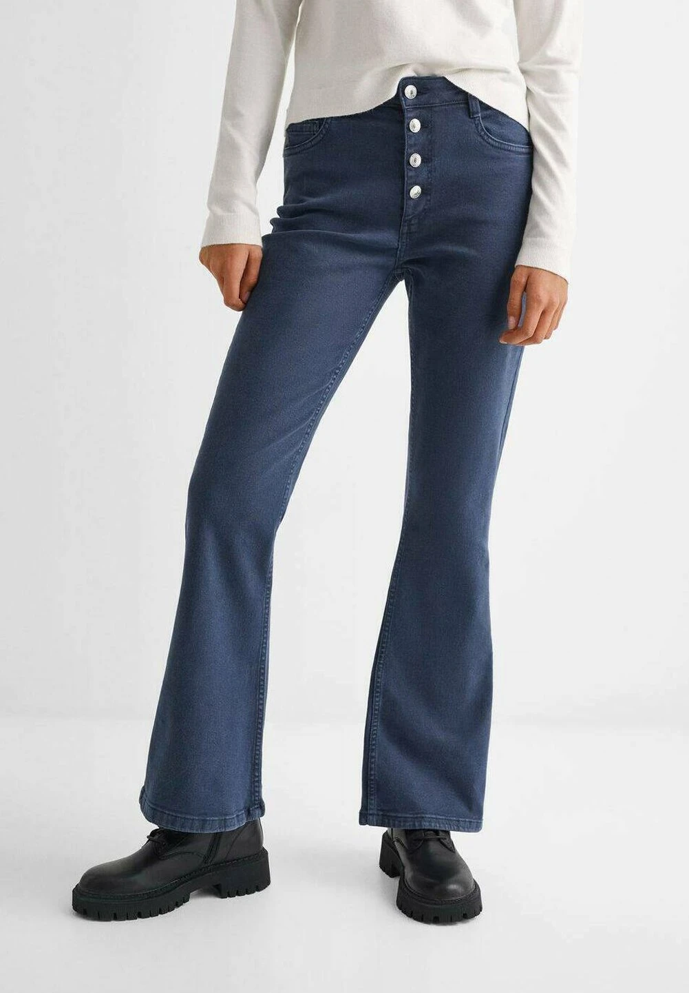 Mango Kids Buttonf - Jean Flare - Blue â Image 2